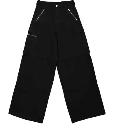 Unknown Cargo Pants Black Pants