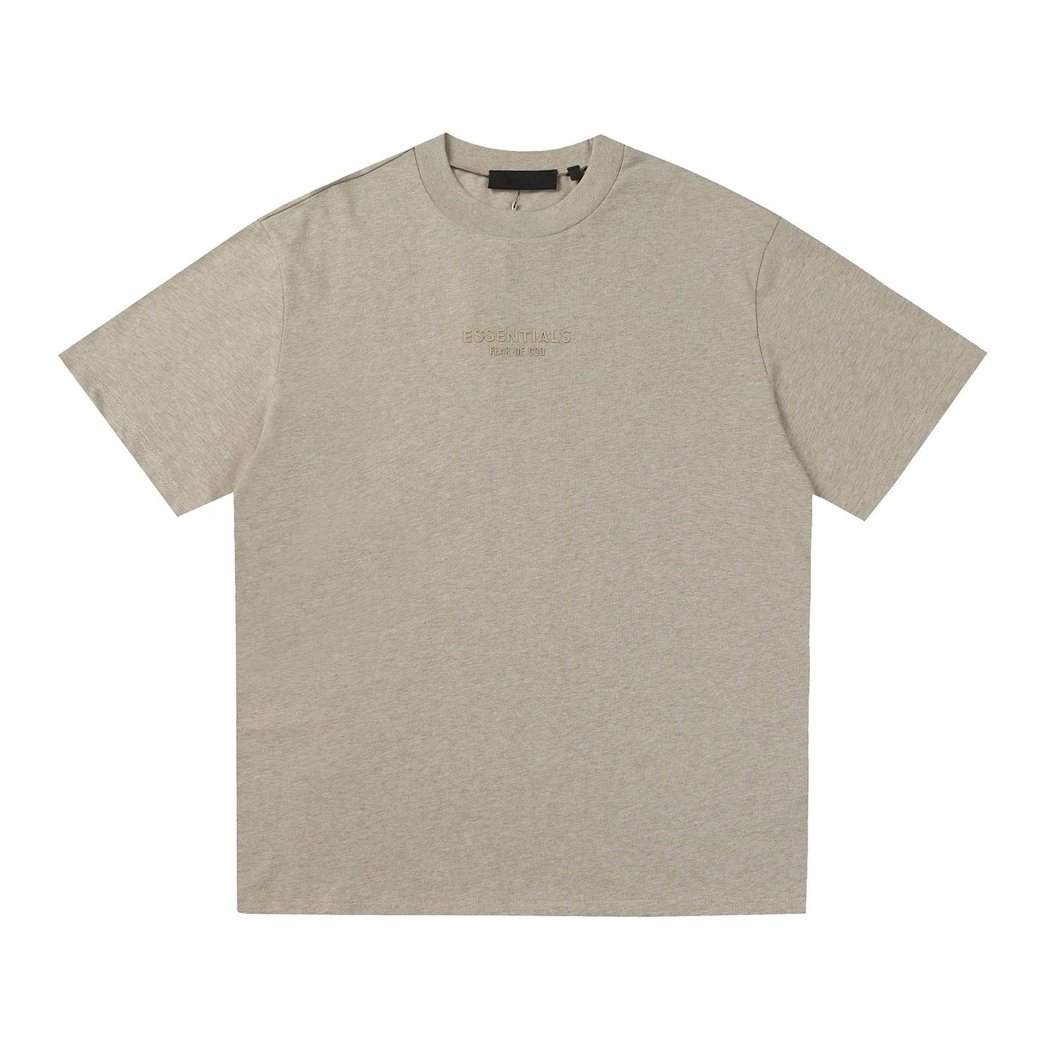 fear of god essentials t-shirt beige t-shirts