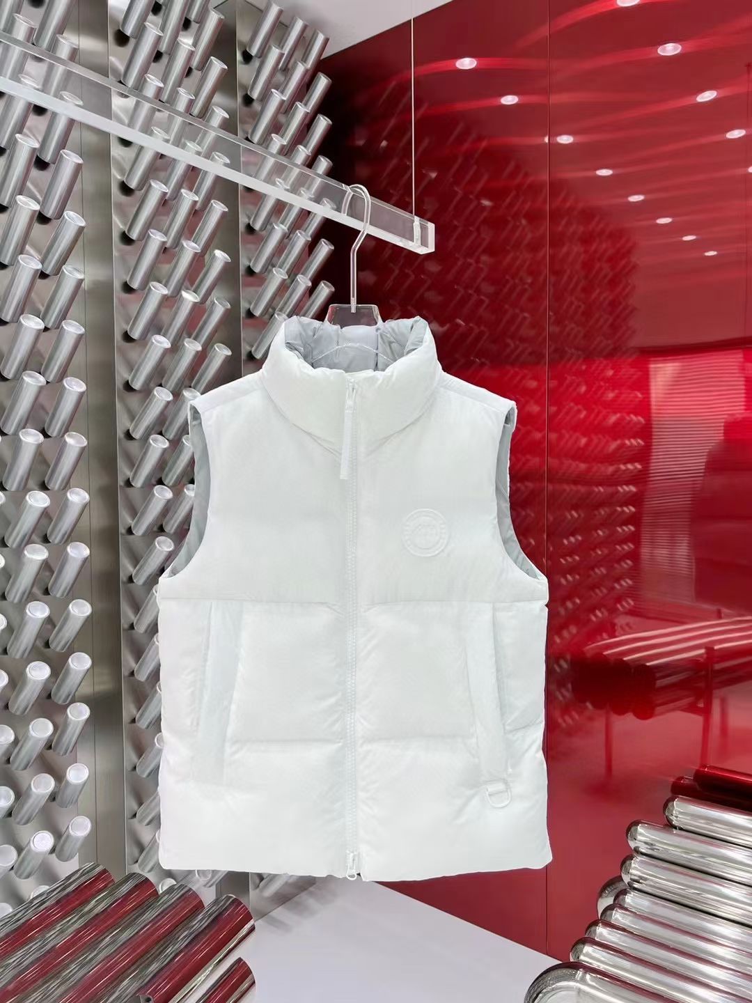Canada Goose White Label Vest Series – Pure White Edition