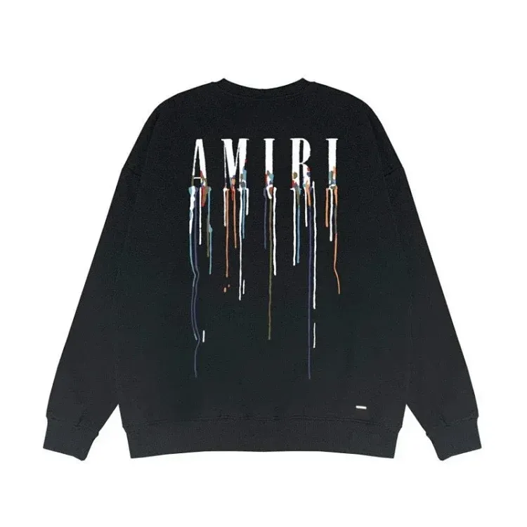 AMIRI AMIRI Drip Sweatshirt Black Hoodies