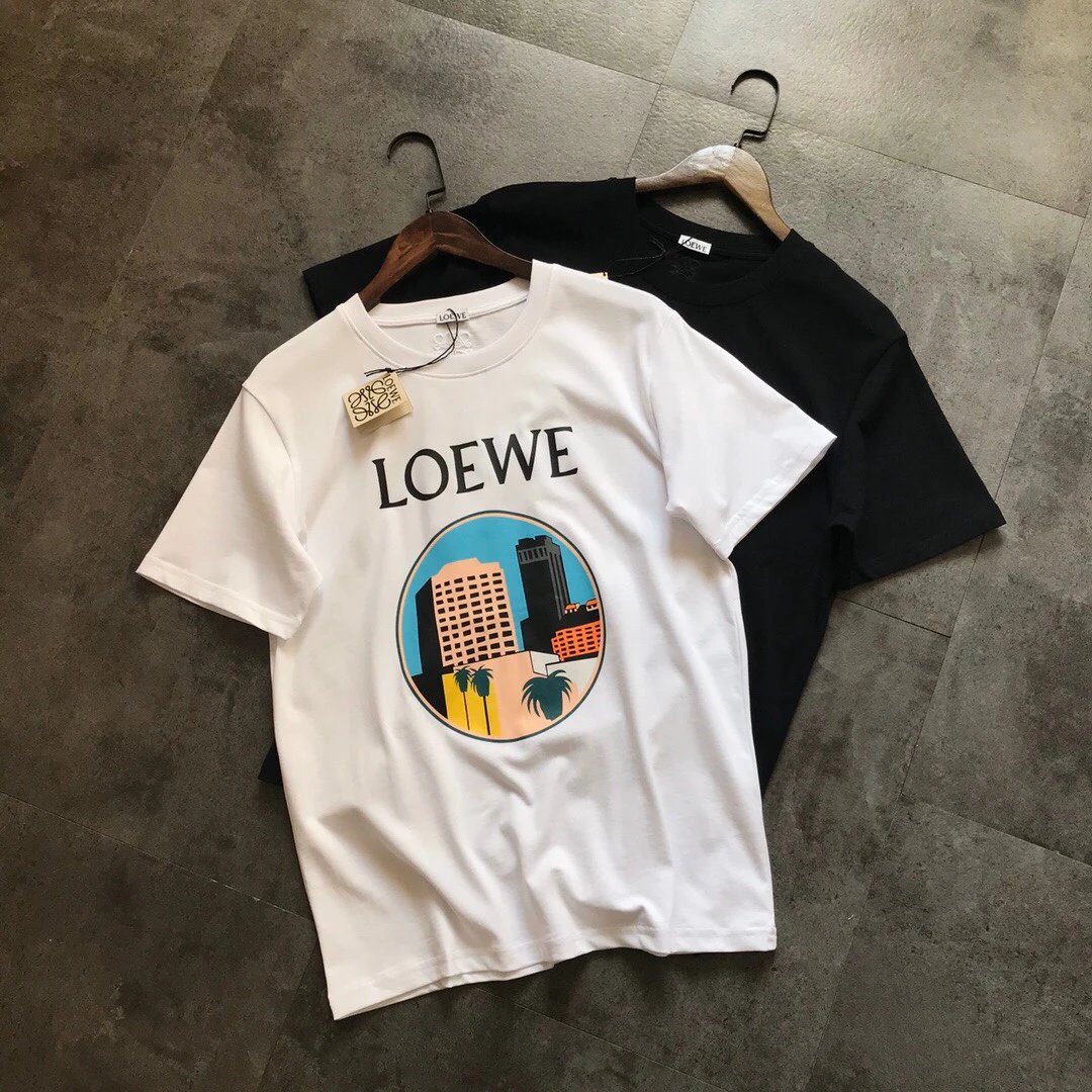 LOEWE Embroidered T-Shirt White