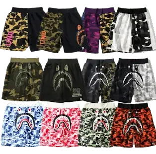BAPE Shark Shorts – Various Colors