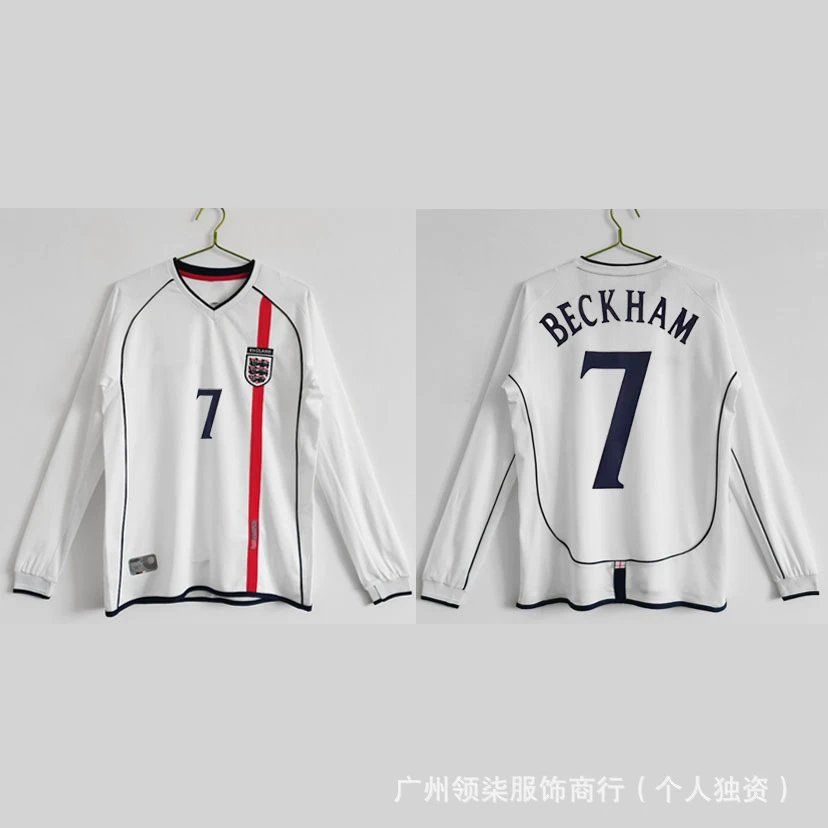 Umbro England National Team Beckham Jersey White