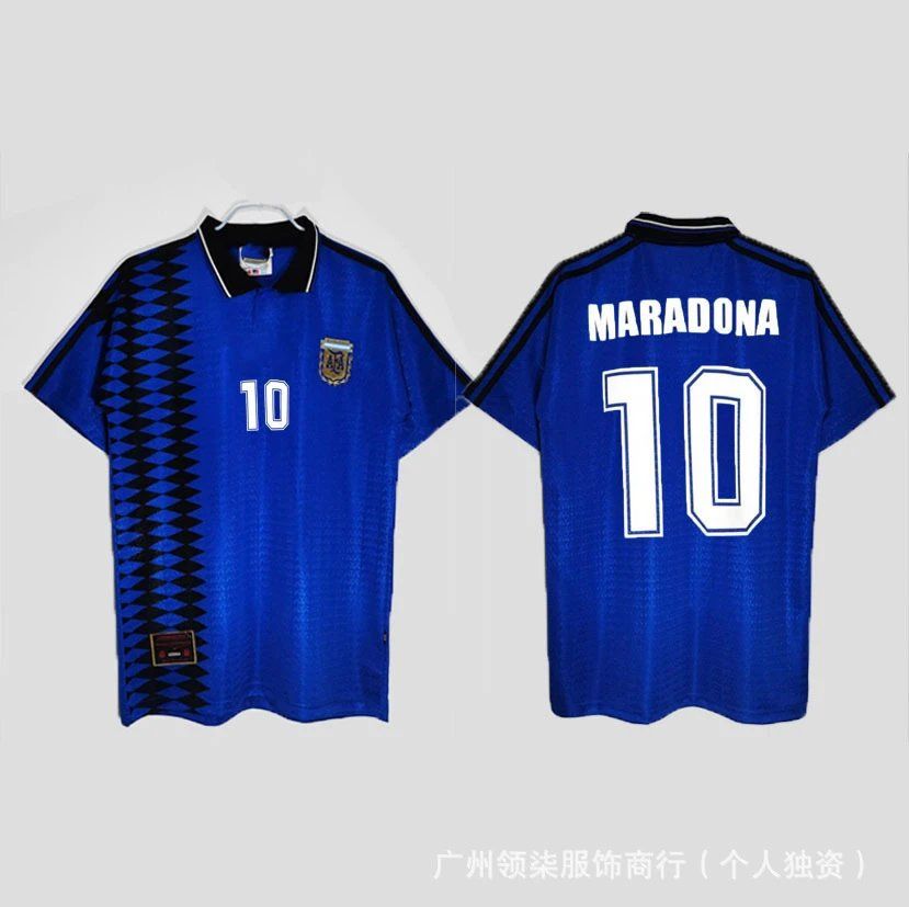 Adidas Maradona Argentina Football Jersey Blue
