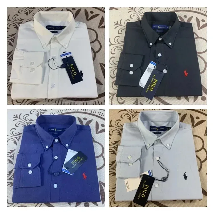 Ralph Lauren Polo Shirt White, Grey, Dark Grey, Purple Mise