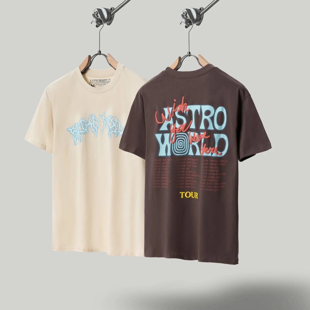 astroworld tour beige T-Shirt