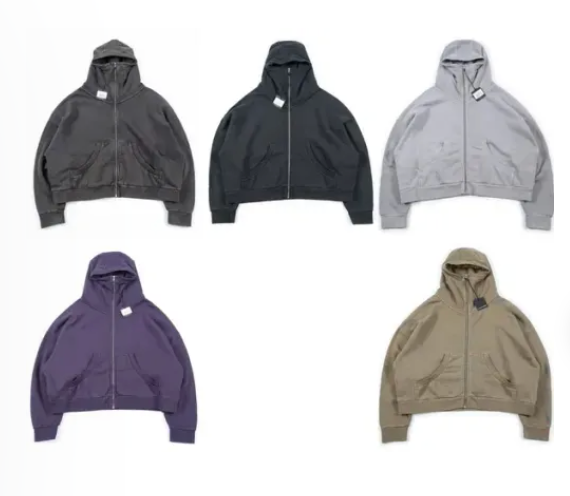Zip-Up Hoodie in Multiple Colors – Hoodies