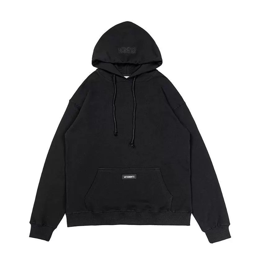 Vetements Classic Logo Hoodie | Oversized Streetwear | Size 50