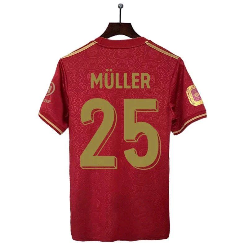 Bayern Munich Home Jersey 2023/24 Müller #25 Red