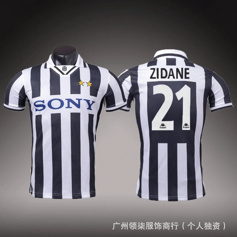 Kappa Zidane Jersey Black White T-Shirts