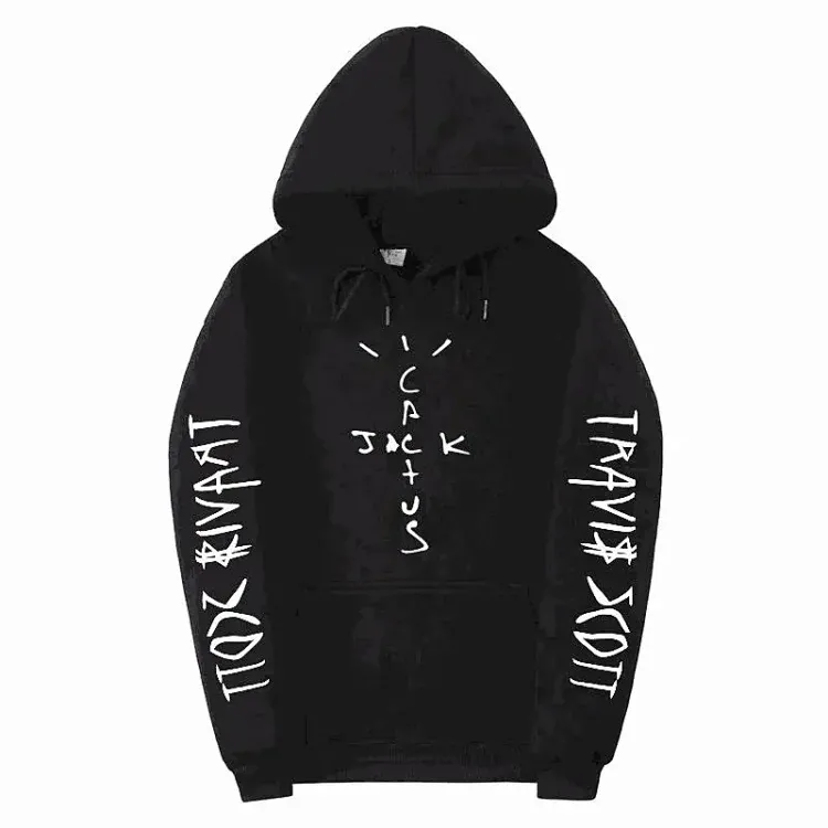 Travis Scott Cactus Jack Hoodie Black Hoodies