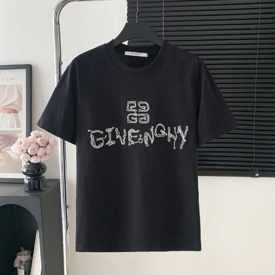 givenchy logo t-shirt black t-shirts