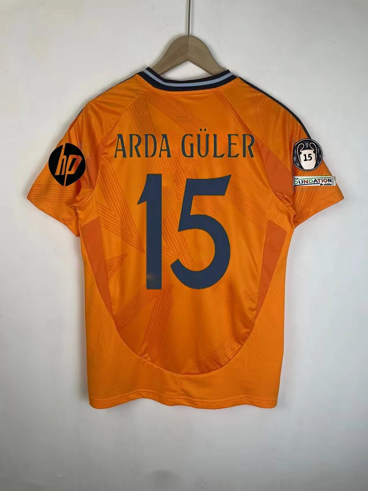HP Arda Güler #15 Football Jersey Orange
