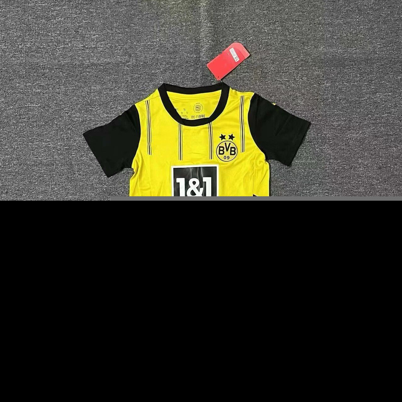 Borussia Dortmund Football Kit Yellow and Black