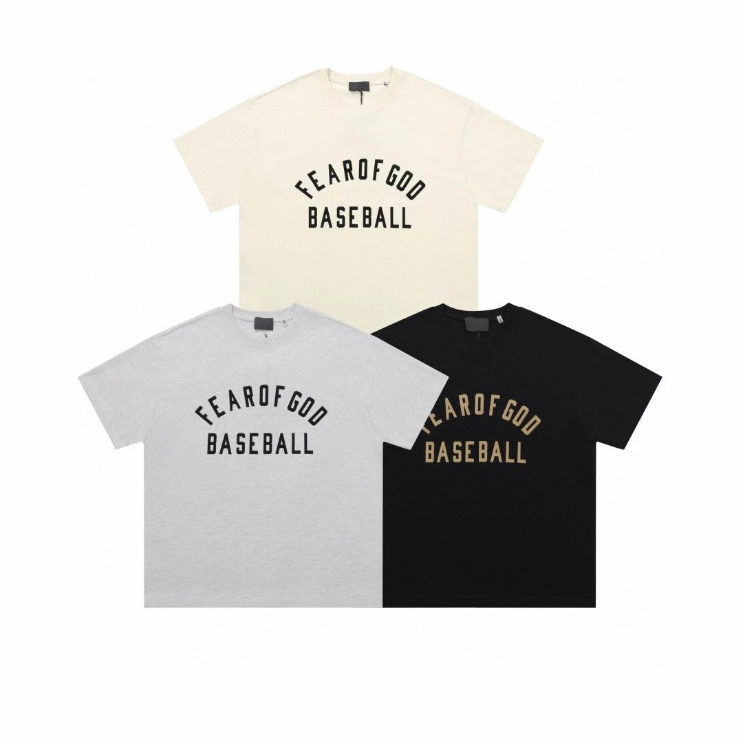 fear of god baseball cream T-Shirt