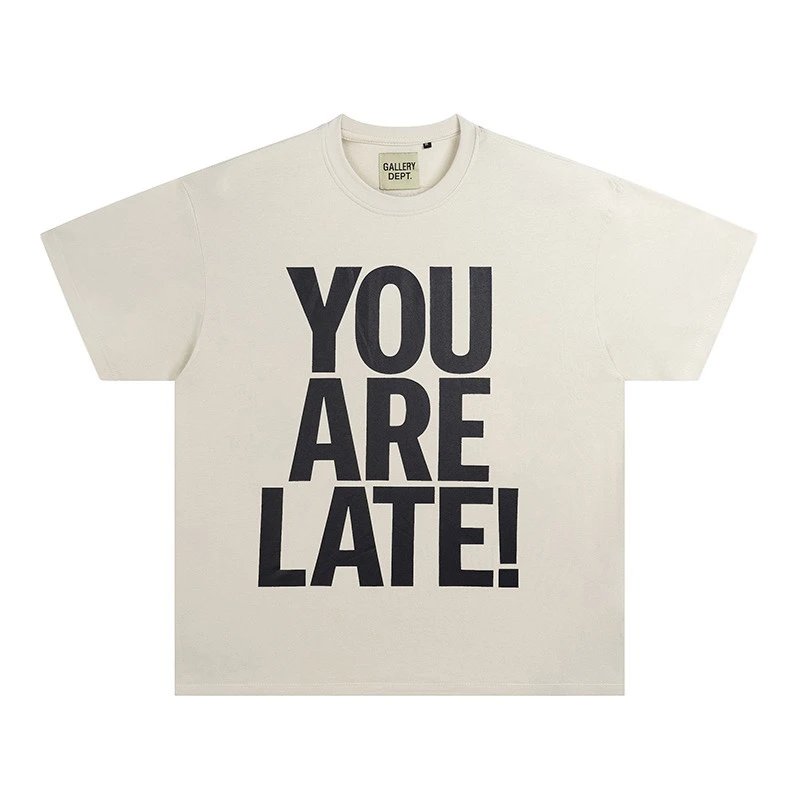 gallery dept you are late beige T-Shirt
