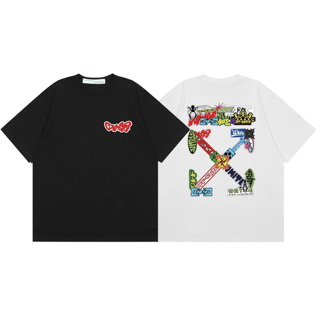 Oversize off white camisetas by Graff, 100% original, sizes M L XL, nationwide shipping