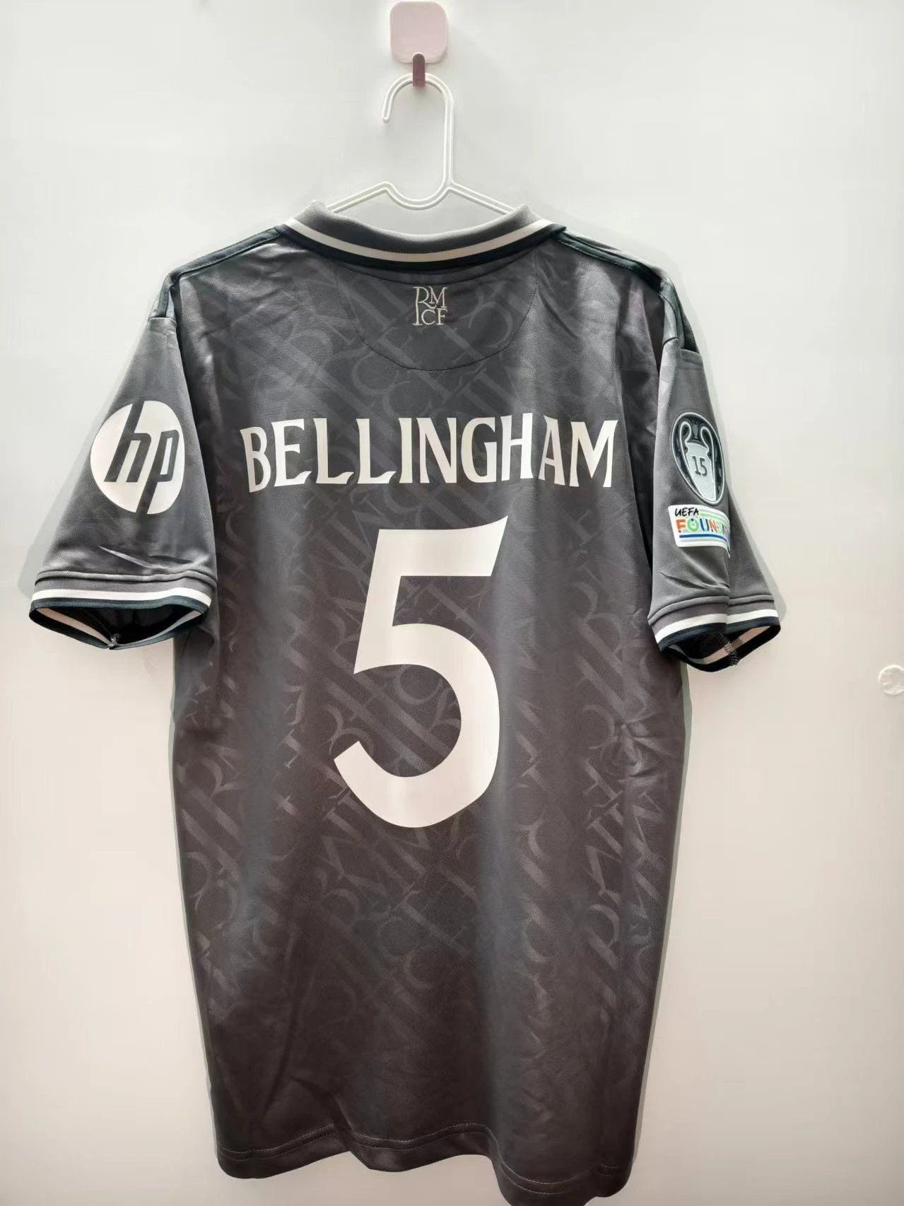 Real Madrid Jude Bellingham #5 Away Jersey – Grey