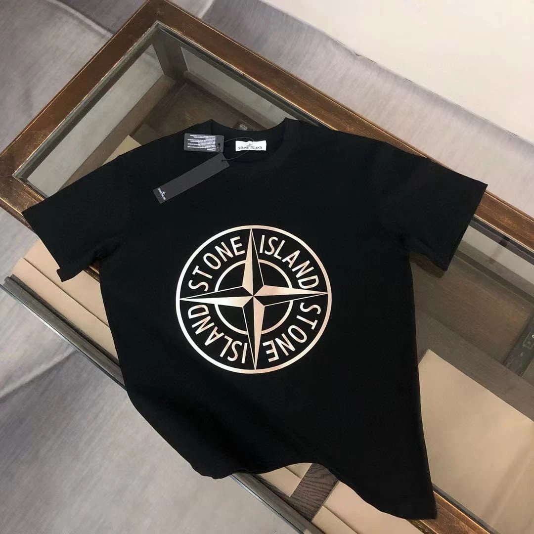 stone island black T-Shirt