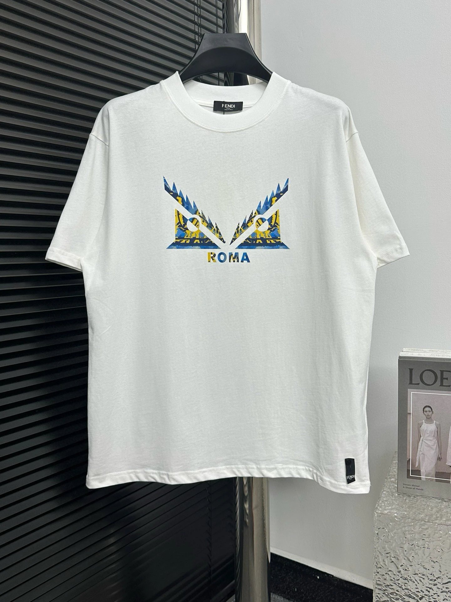fendi roma t-shirt white t-shirts
