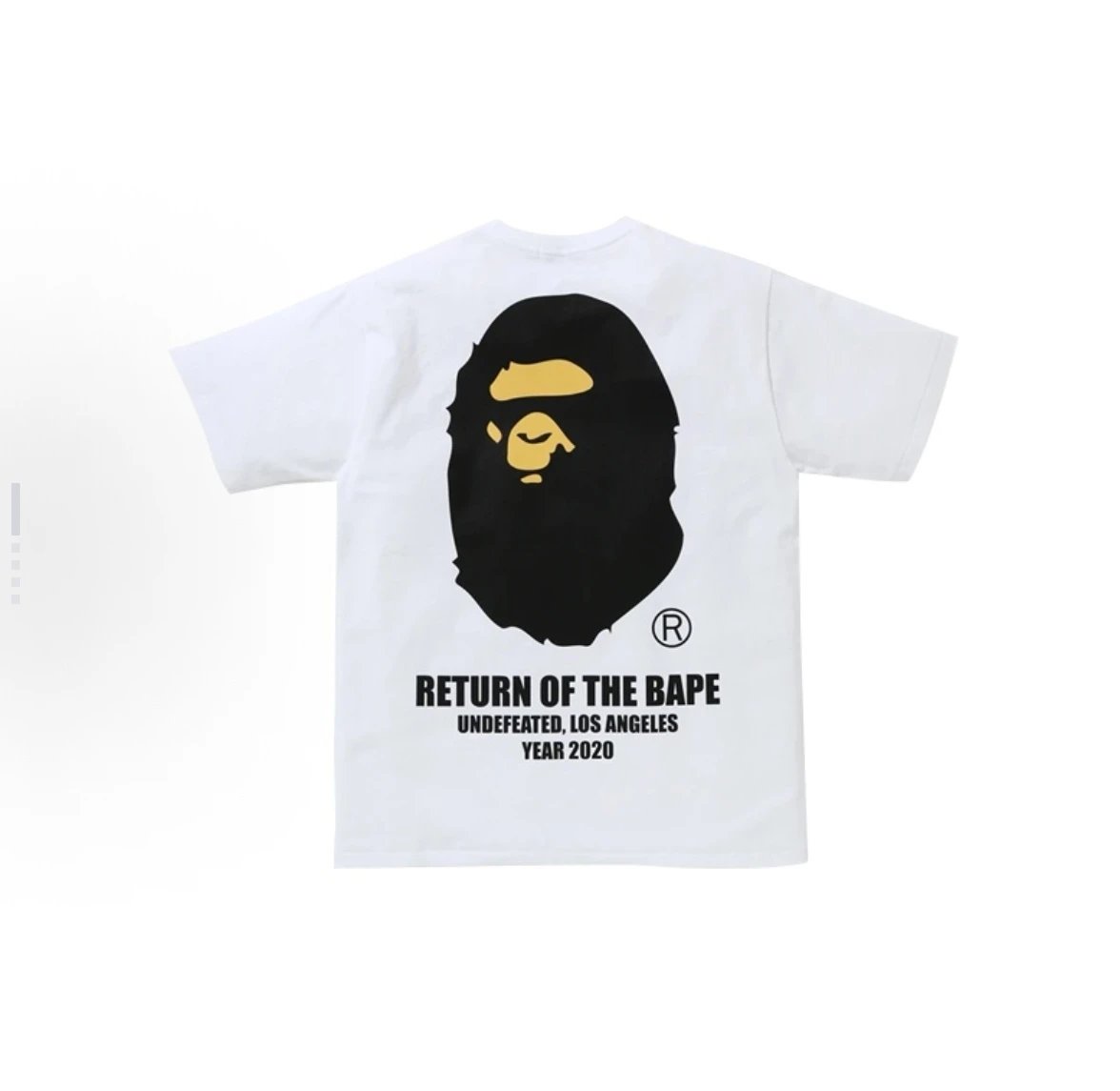 BAPE x Undefeated Collab LA 2020 Men's Ape Head Tee Tops & Sets T-shirts & Polo Shirts