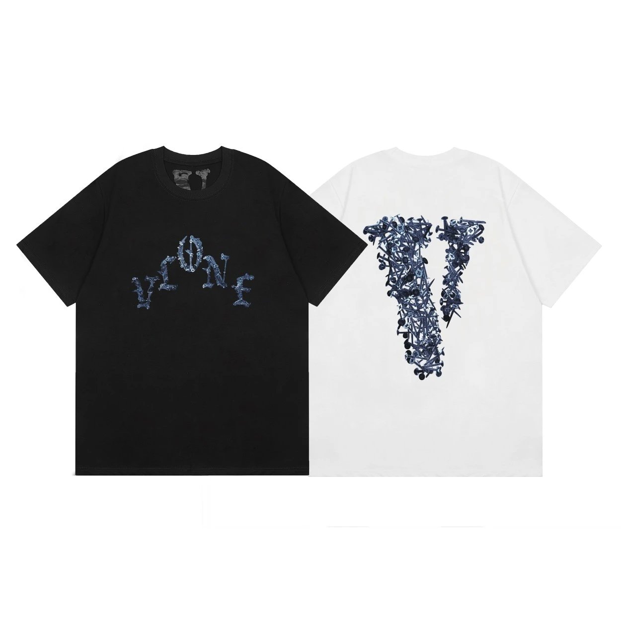 vlone graphic black T-Shirt