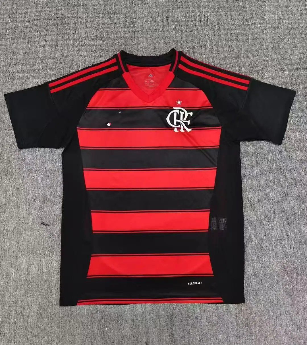 Adidas Flamengo Home Jersey Black and Red
