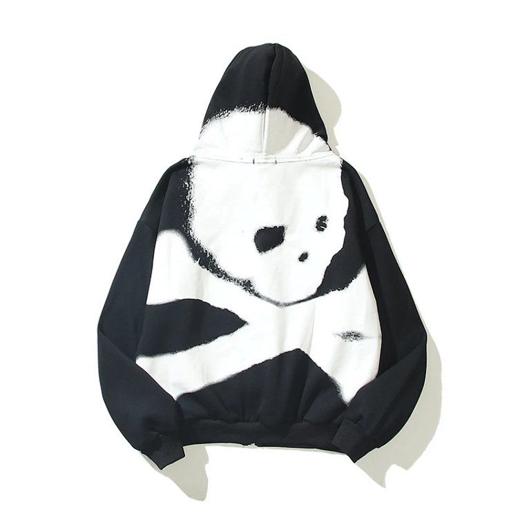 Travis Scott x Mastermind Japan | Skull Graphic Zip Hoodie | Black Colorway