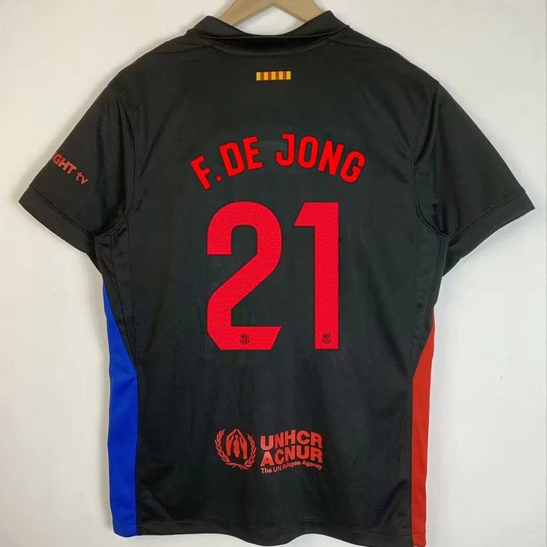 FC Barcelona Frenkie de Jong Jersey Black