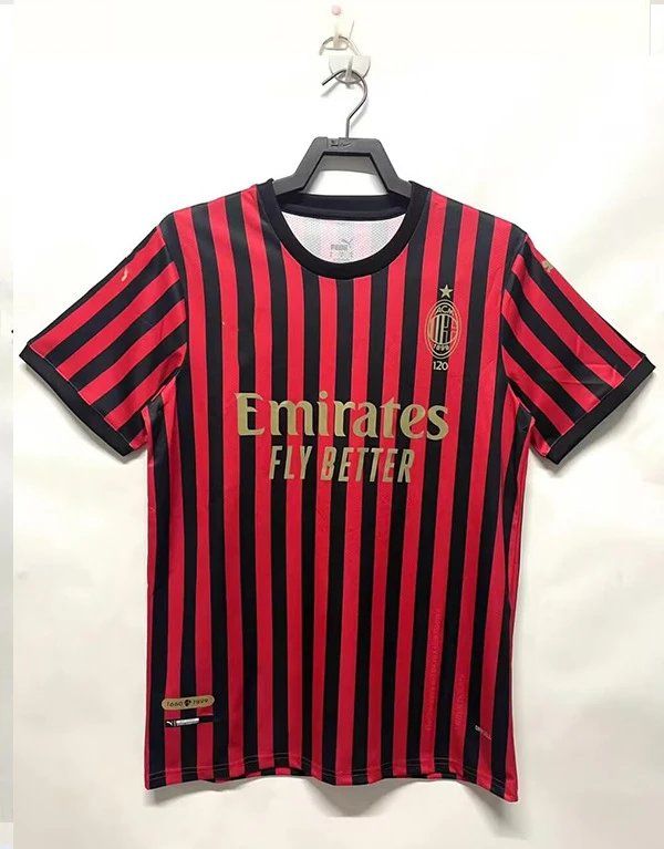 AC Milan 120th Anniversary Jersey Red and Black