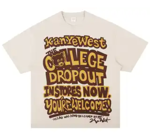 Kanye West The College Dropout T-Shirt Beige T-Shirts