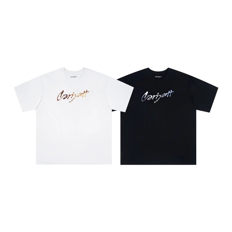 carhartt graffiti short sleeve black T-Shirt
