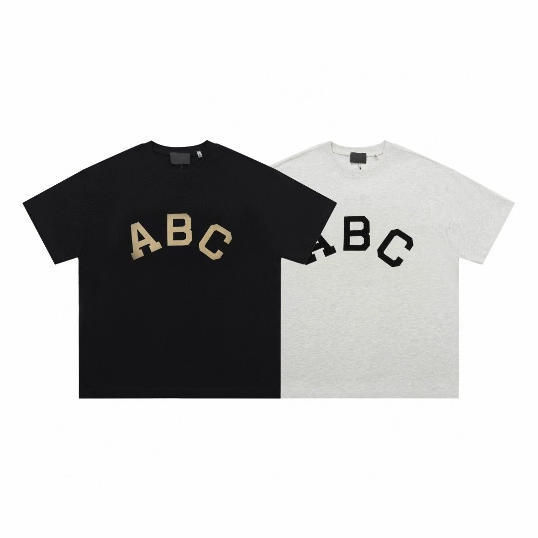 ESSENTIALS Season 7 "abc" Flock Print T-Shirt