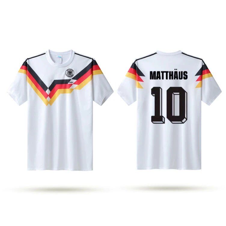 Adidas Germany 1990 World Cup Retro Jersey White