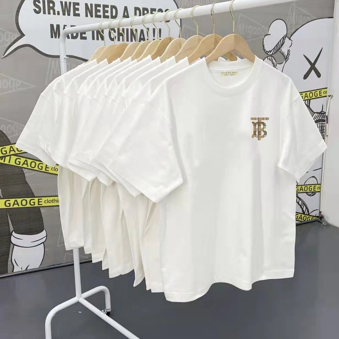 burberry logo white T-Shirt