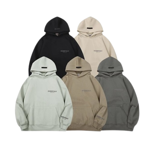 Essentials Fear of God Hoodie – Oversized Fit & Premium French Terry Fabric (Multiple Colors Available)