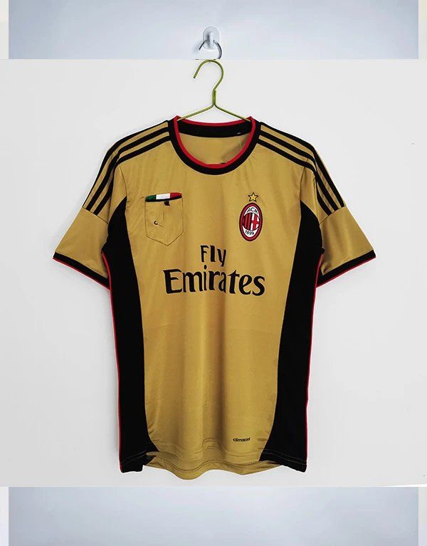 Nike AC Milan Away Shirt Gold