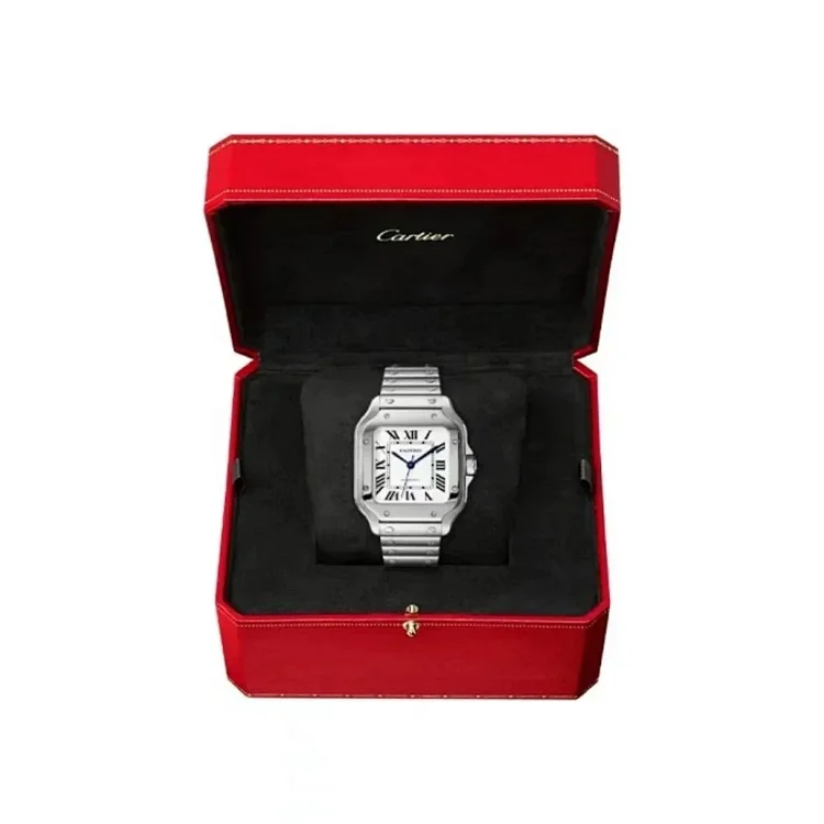 Cartier Santos de Cartier Watch, Stainless Steel, Jewelry