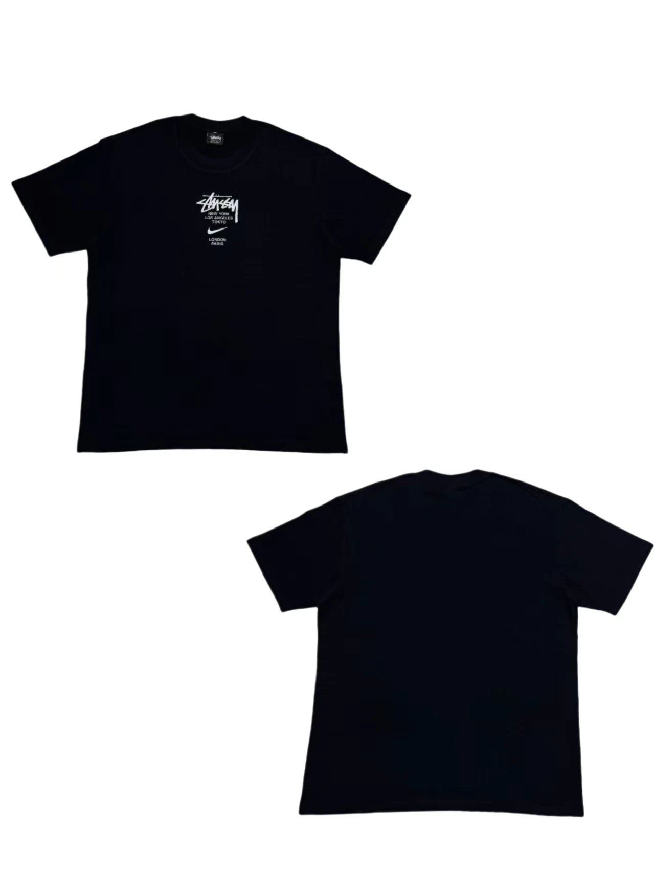 stussy city black T-Shirt