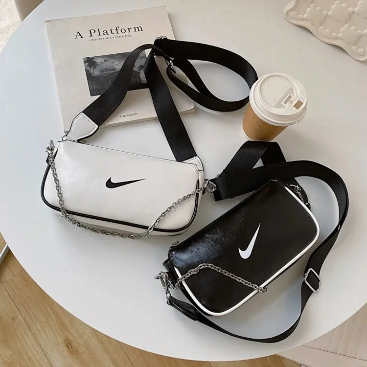 Nike Crossbody Bag White Black Mise