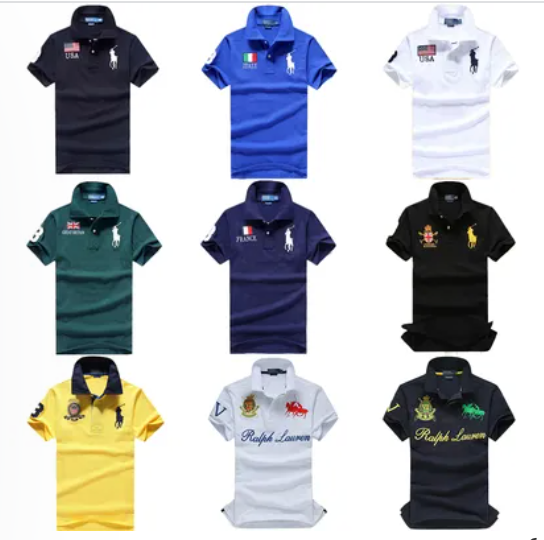 Ralph Lauren Polo Shirts, Various Colors, T-Shirts