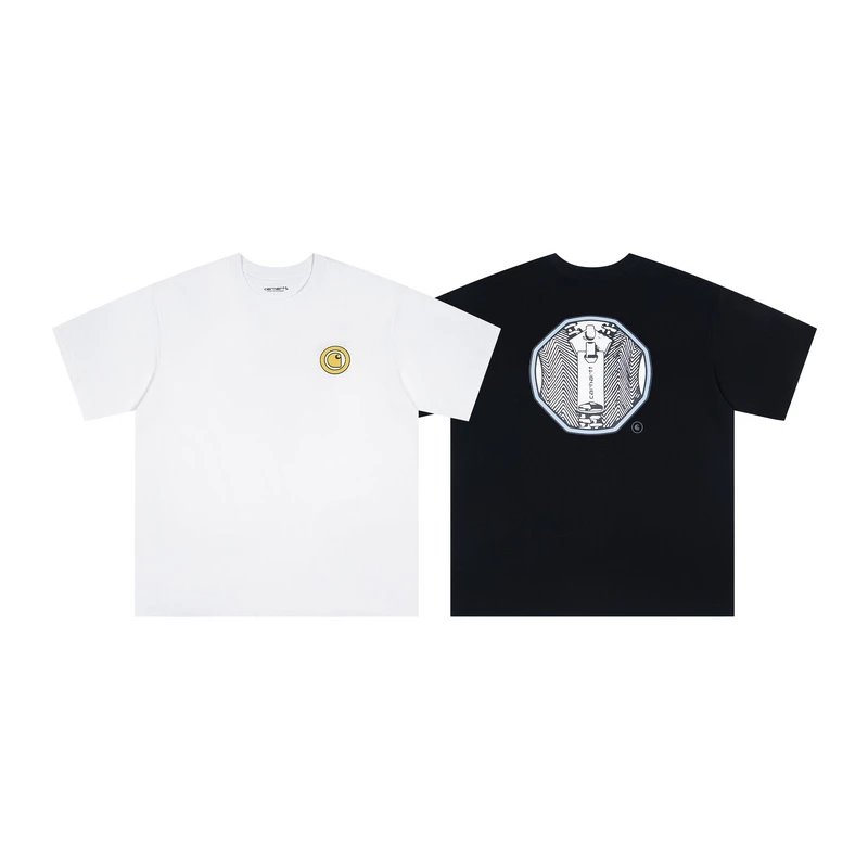 Carhartt WIP SS25 Collection New Front & Back Print T-Shirt