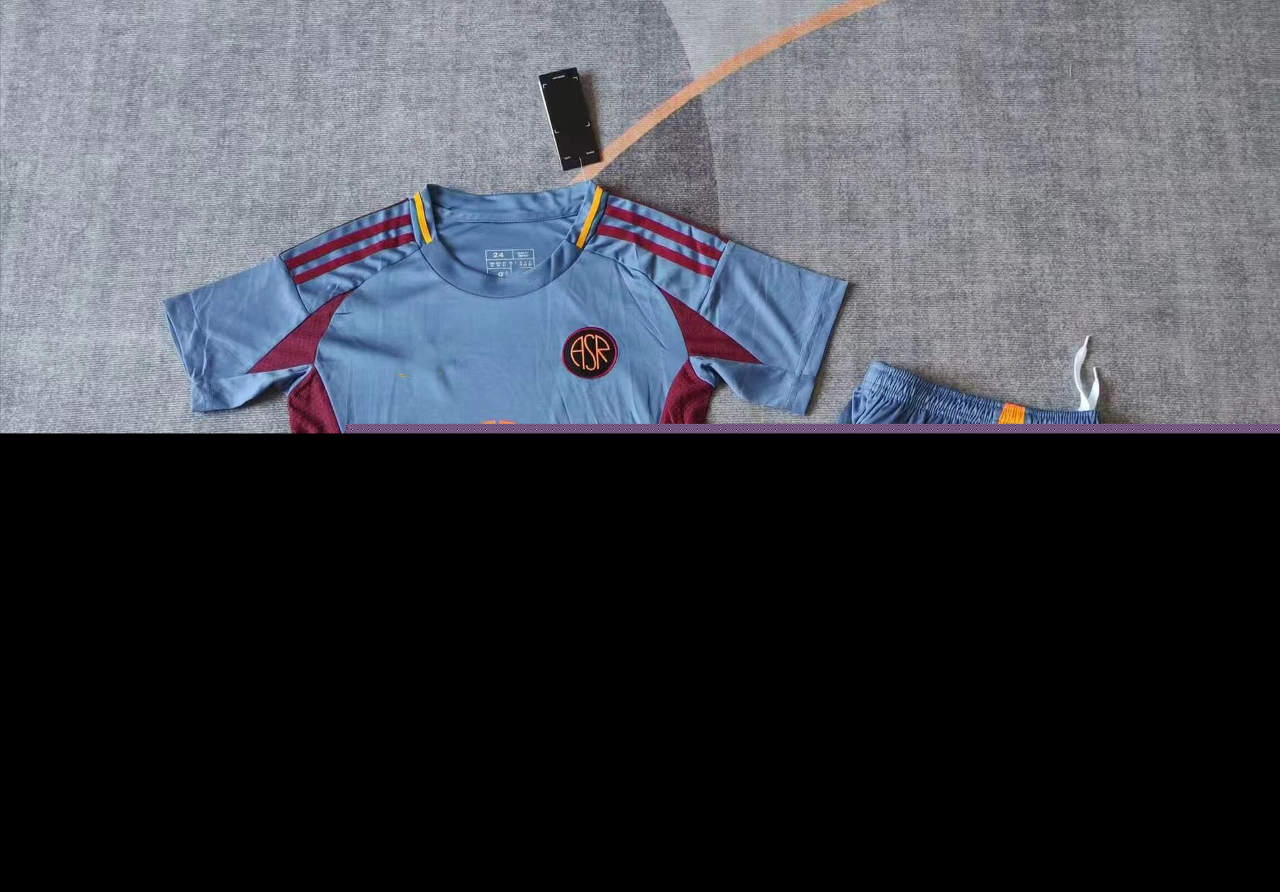 ASR Riyadh Season Football Kit Blue/Maroon/Yellow