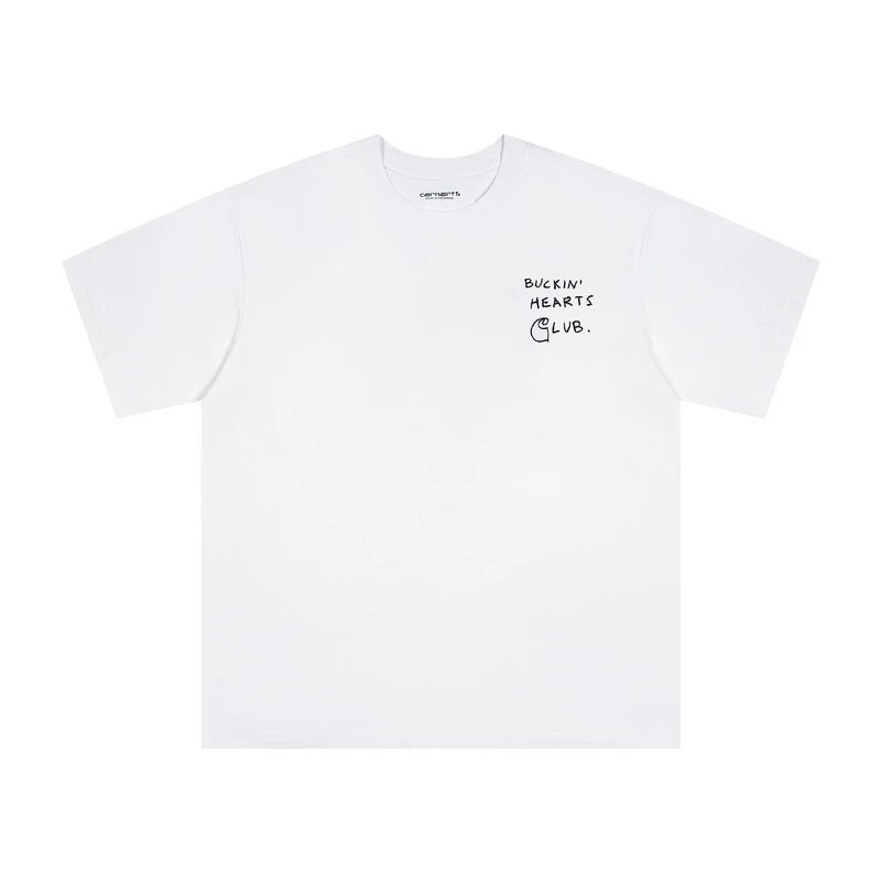 carhartt buckin' hearts club white T-Shirt