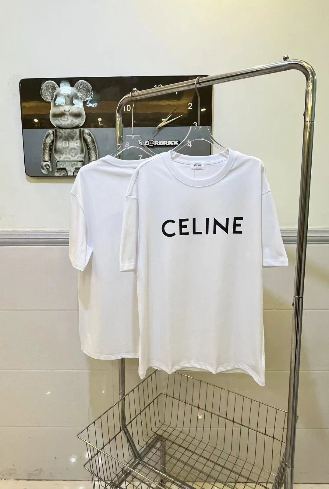 celine t-shirt white t-shirts