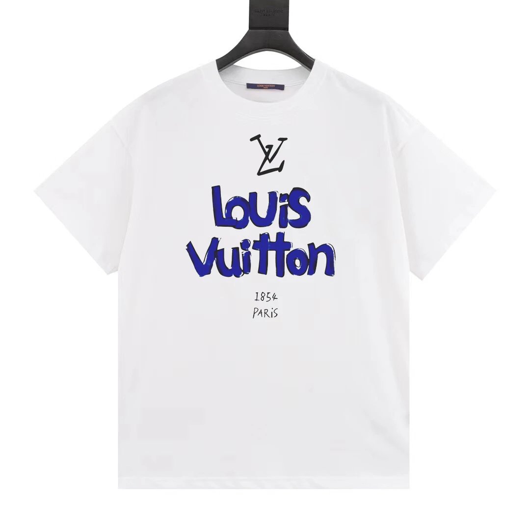 Louis Vuitton Glow Signature 1854 Paris Print T-Shirt in S-XL