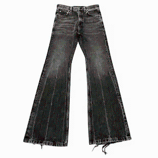 Women's Flared Denim Jeans – Vintage Retro Style