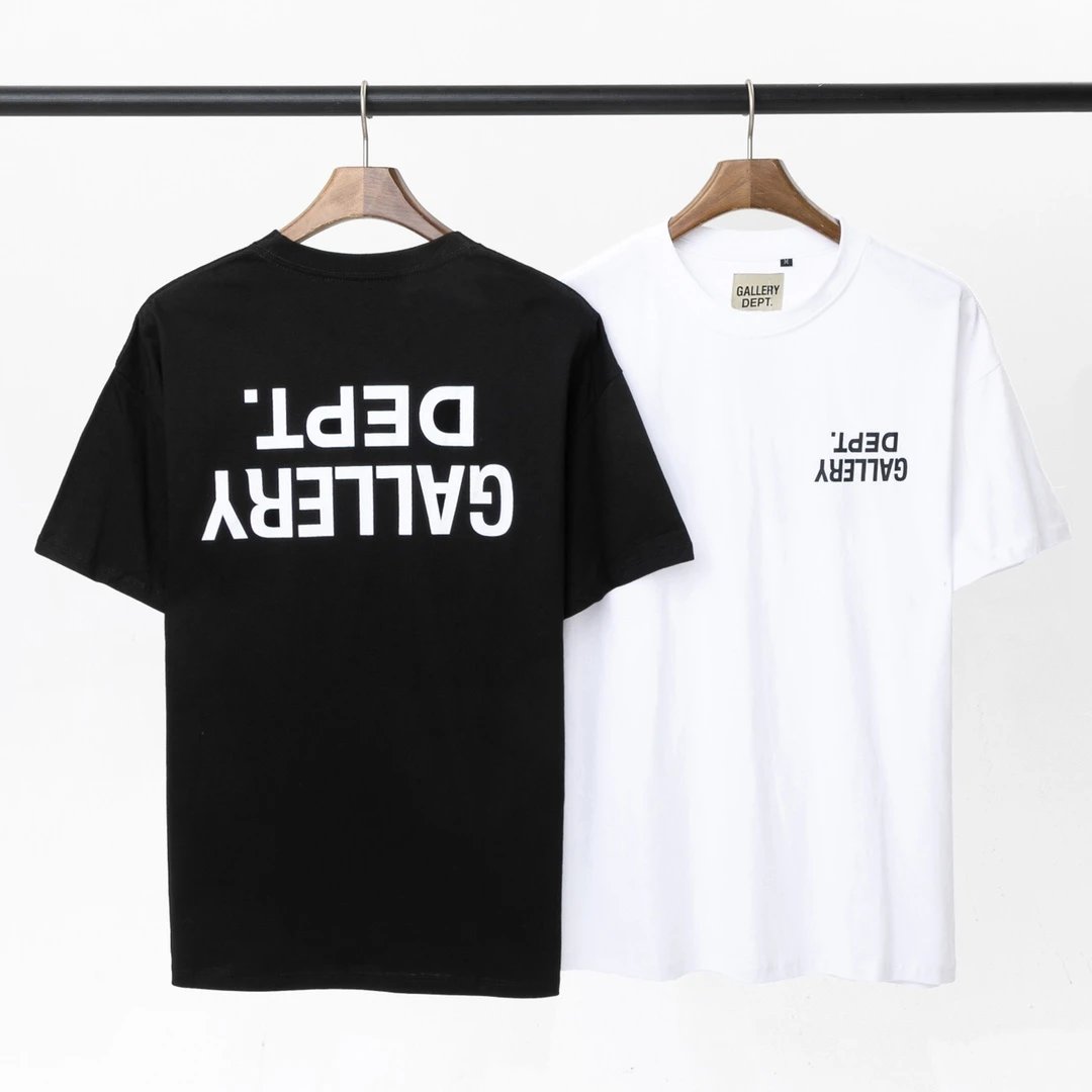 gallery dept logo black/white T-Shirt