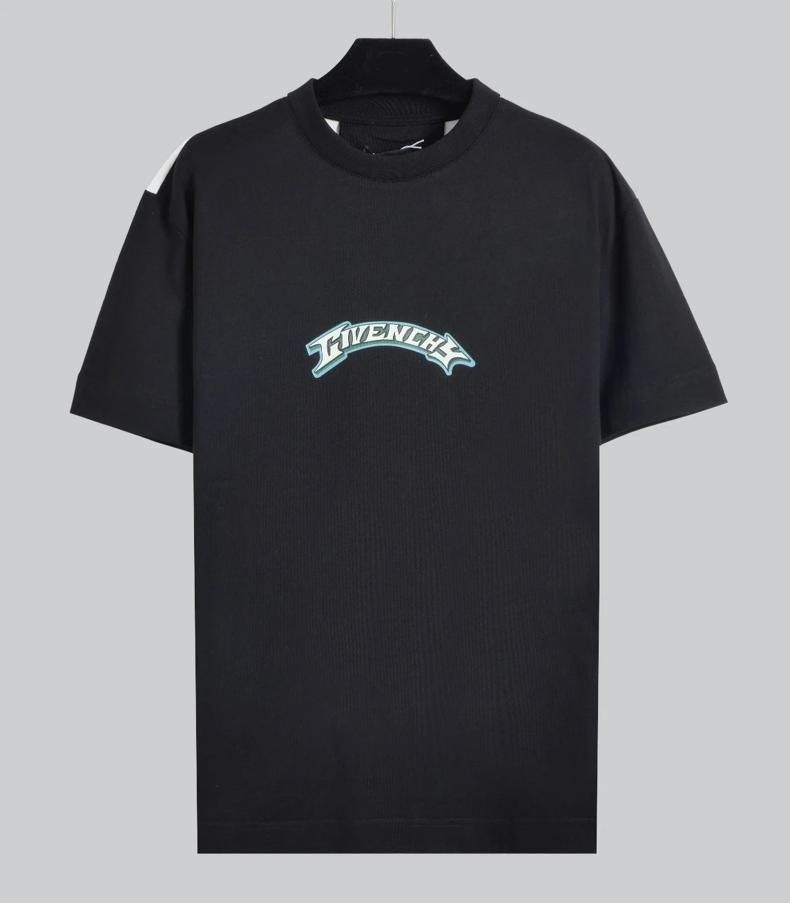 Givenchy Black dragon-print Cotton T-shirt