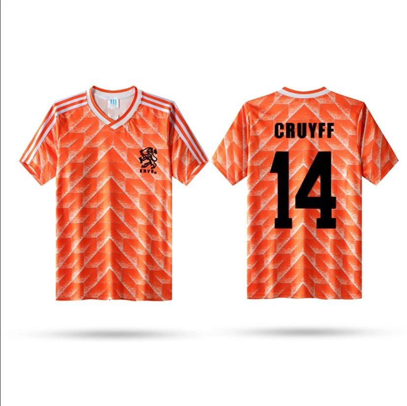 Adidas Cruyff Netherlands Jersey Orange